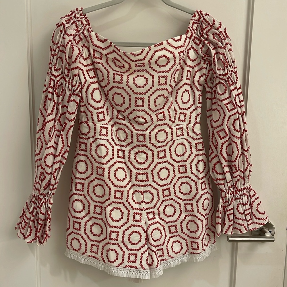 Alexis off the shoulder romper, Size S